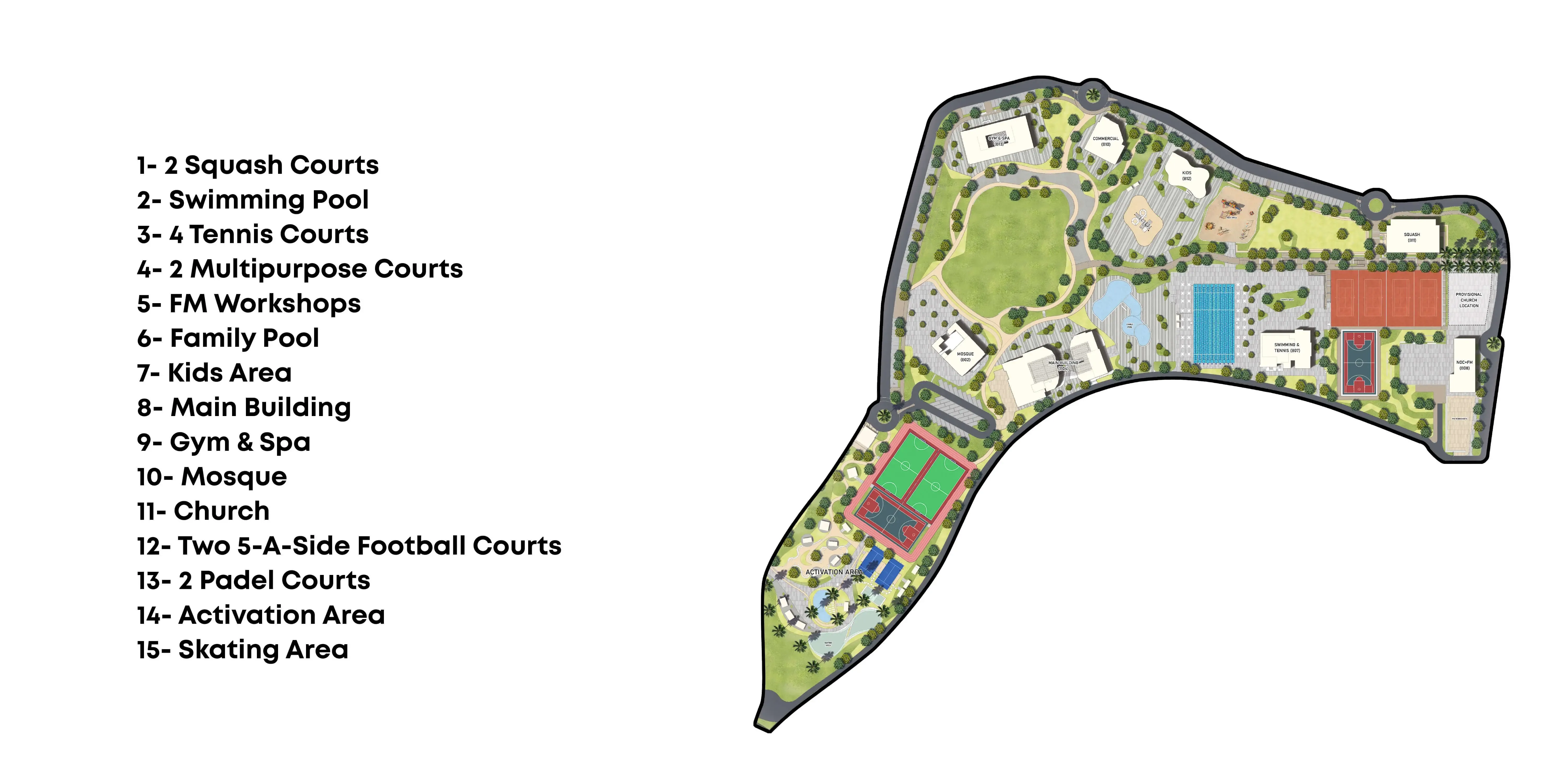 Club S Villette master plan